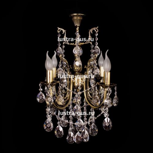 Люстра бронзовая Мелания №4 в Подольске Гусь Хрустальный