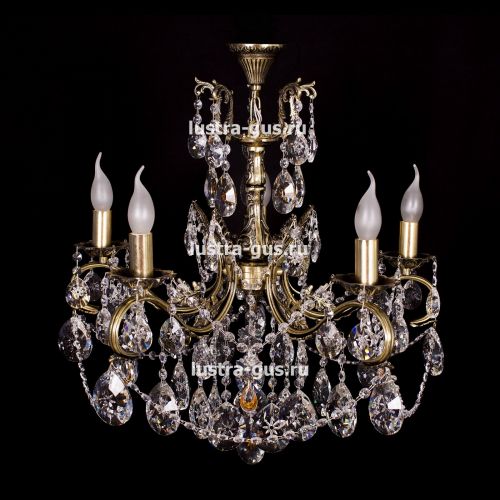 Люстра бронзовая Мелания №5 в Подольске Гусь Хрустальный