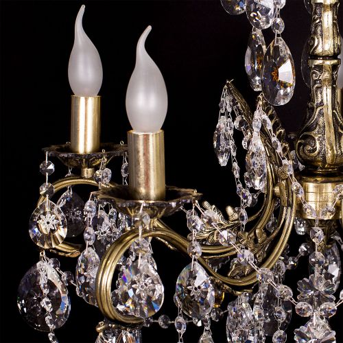 Люстра бронзовая Мелания №5 в Подольске Гусь Хрустальный