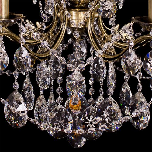 Люстра бронзовая Мелания №5 в Подольске Гусь Хрустальный