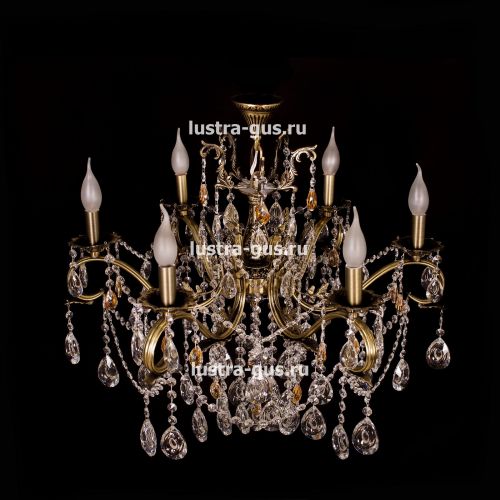 Люстра бронзовая Мелания №6/2 в Подольске Гусь Хрустальный