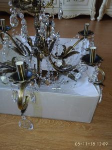 Люстра бронзовая Мелания №6/2 в Подольске отзыв и фото покупателя