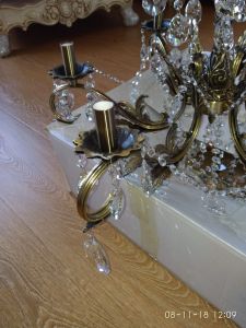 Люстра бронзовая Мелания №6/2 в Подольске отзыв и фото покупателя