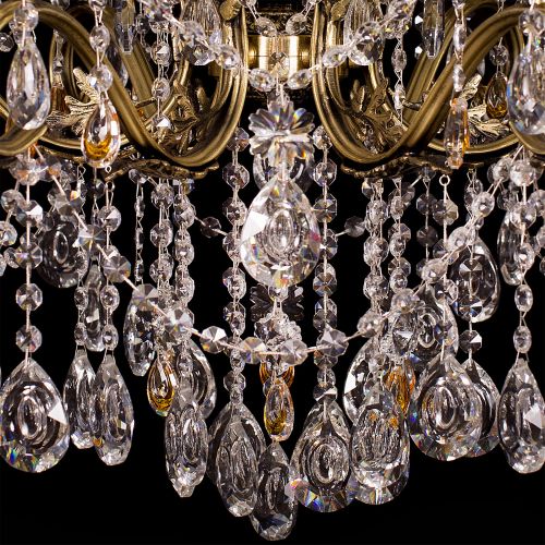 Люстра бронзовая Мелания №6/2 в Подольске Гусь Хрустальный