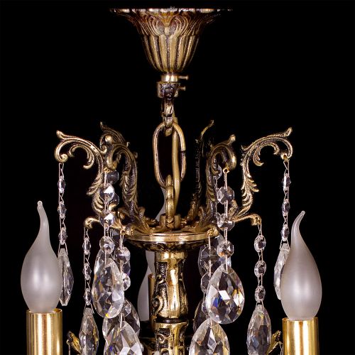 Люстра бронзовая Мелания №9 в Подольске Гусь Хрустальный