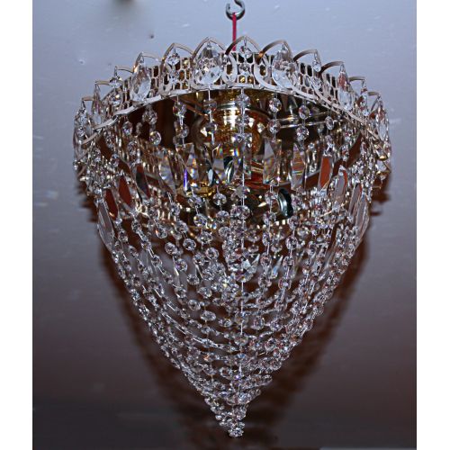 Люстра Катерина зеркальная Водоворот в Подольске Гусь Хрустальный