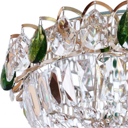 Люстра Катерина 1 лампа цветная в Подольске Гусь Хрустальный