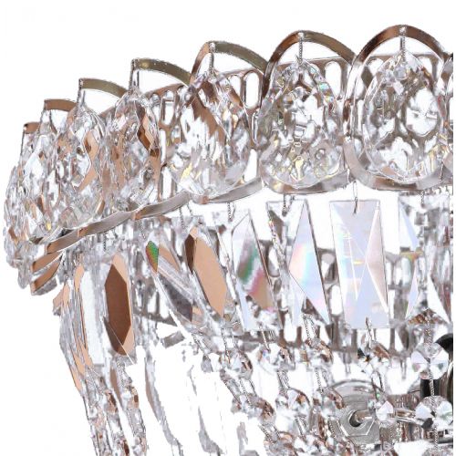 Люстра Катерина зеркальная Водоворот в Подольске Гусь Хрустальный