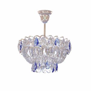 Люстра Катерина 1 лампа подвесная цветная в Подольске отзыв и фото покупателя