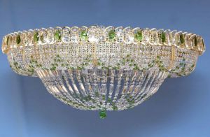 Люстра Кольцо 1000 мм Купол цветная в Подольске отзыв и фото покупателя