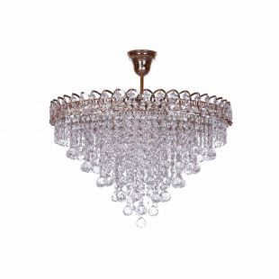 Люстра Капель Лепесток Шар 30мм подвесная