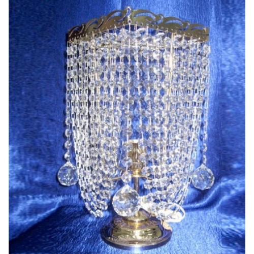 Лампа настольная Престиж Лепестки в Подольске Гусь Хрустальный