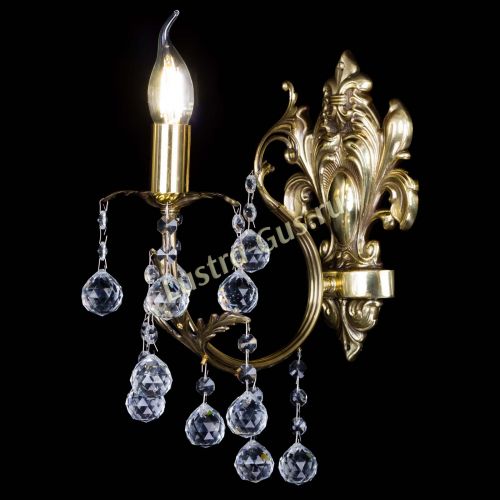 Бра Бэлла №1 латунь Шар в Подольске Гусь Хрустальный