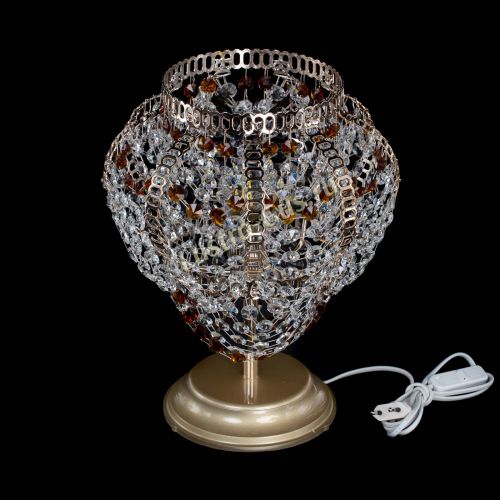 Настольная лампа Альфа №1 чайная в Подольске Гусь Хрустальный