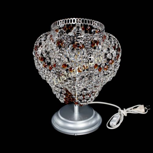 Настольная лампа Альфа №1 чайная в Подольске Гусь Хрустальный