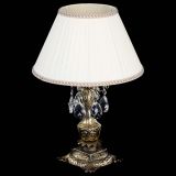 Бронзовая настольная лампа Антик №1 Баден с абажуром в Подольске