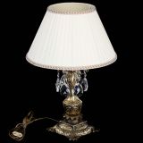 Бронзовая настольная лампа Антик №1 Баден с абажуром в Подольске