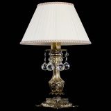 Бронзовая настольная лампа Антик №1 Шар  с абажуром в Подольске