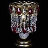 Настольная лампа Астра №1 под бронзу Красная в Подольске