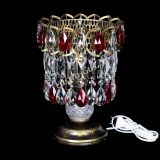 Настольная лампа Астра №1 под бронзу Красная в Подольске