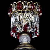 Настольная лампа Астра №1 под бронзу Красная в Подольске