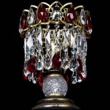 Настольная лампа Астра №1 под бронзу Красная в Подольске