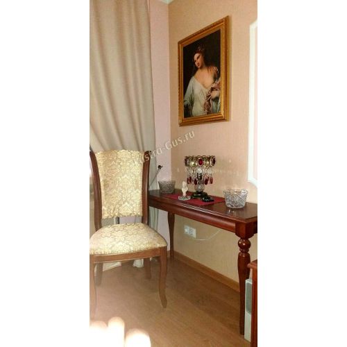 Настольная лампа Астра №1 под бронзу Красная в Подольске Гусь Хрустальный