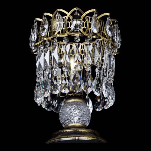 Настольная лампа Астра №1 под бронзу в Подольске Гусь Хрустальный