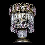 Настольная лампа Астра №1 под бронзу Розовая в Подольске