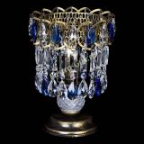 Настольная лампа Астра №1 под бронзу Синяя в Подольске