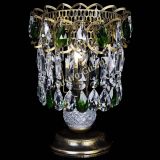 Настольная лампа Астра №1 под бронзу Зеленая в Подольске