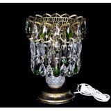 Настольная лампа Астра №1 под бронзу Зеленая в Подольске