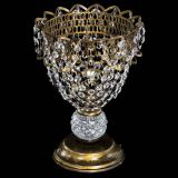 Настольная лампа Астра ажур №1 под бронзу Черная в Подольске