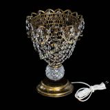 Настольная лампа Астра ажур №1 под бронзу Черная в Подольске