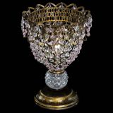 Настольная лампа Астра ажур №1 под бронзу Розовая в Подольске