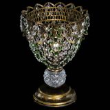 Настольная лампа Астра ажур №1 под бронзу Зеленая в Подольске