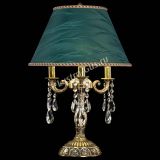 Бронзовая настольная лампа Аврора №3 Баден с абажуром в Подольске