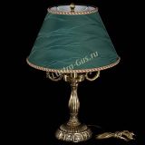 Бронзовая настольная лампа Аврора №3 с абажуром в Подольске