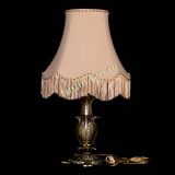 Бронзовая настольная лампа Делия №1 с абажуром в Подольске