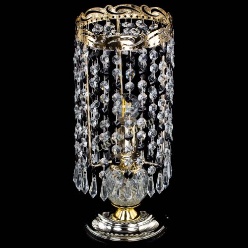 Настольная лампа Диана Карандаш черная в Подольске Гусь Хрустальный