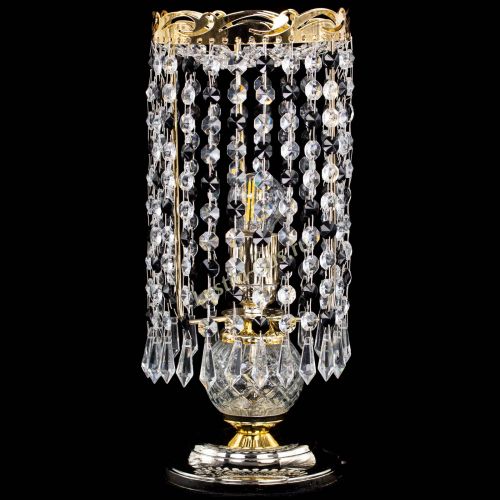 Настольная лампа Диана Карандаш черная в Подольске Гусь Хрустальный