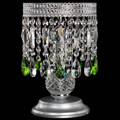 Настольная лампа Флоренция №1 зеленая в Подольске Гусь Хрустальный