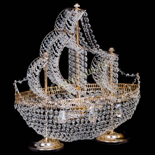 Настольная лампа Фрегат в Подольске Гусь Хрустальный