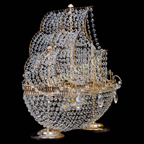 Настольная лампа Фрегат в Подольске Гусь Хрустальный