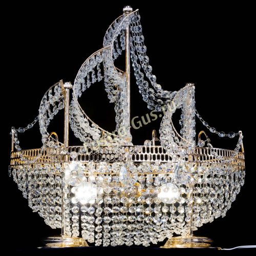 Настольная лампа Фрегат в Подольске Гусь Хрустальный