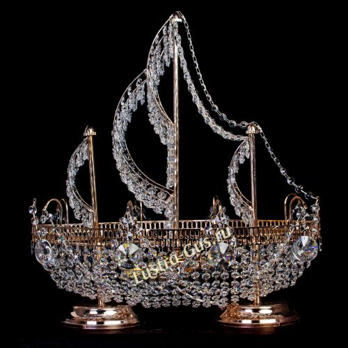 Настольная лампа Каравелла в Подольске Гусь Хрустальный