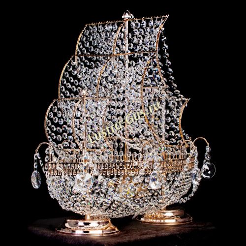 Настольная лампа Каравелла в Подольске Гусь Хрустальный