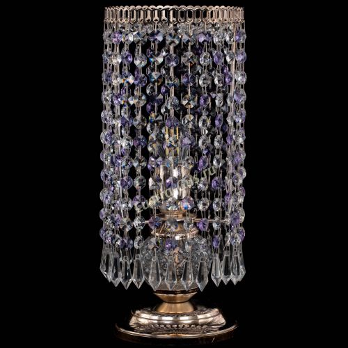 Настольная лампа Кольцо с карандашами фиолетовая в Подольске Гусь Хрустальный