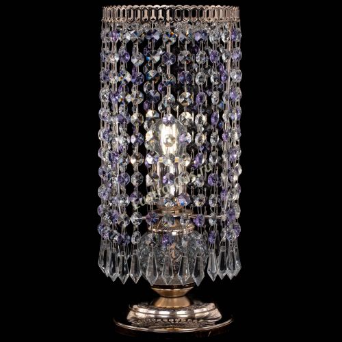 Настольная лампа Кольцо с карандашами фиолетовая в Подольске Гусь Хрустальный