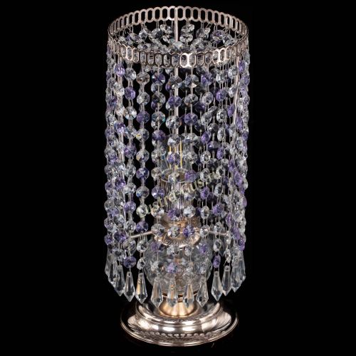 Настольная лампа Кольцо с карандашами фиолетовая в Подольске Гусь Хрустальный